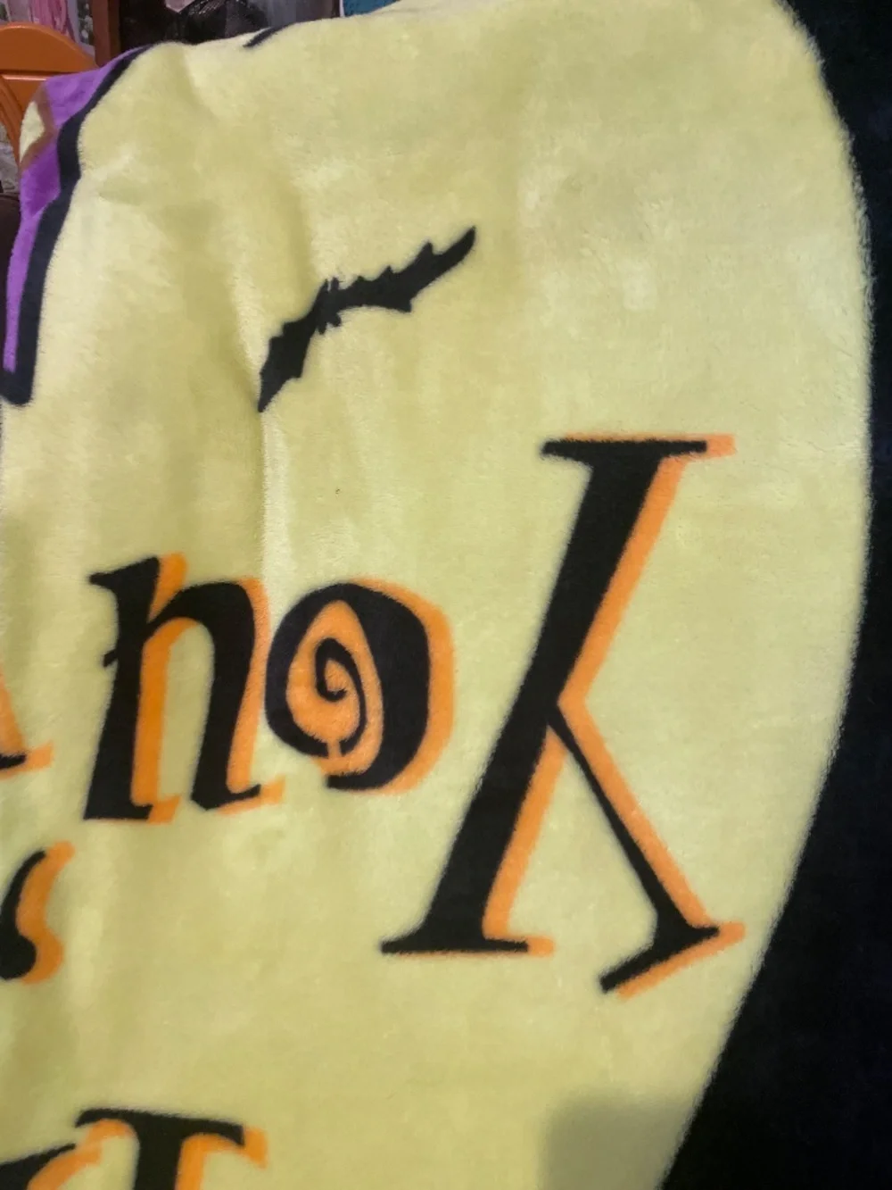 Buc-ees Halloween Throw Blanket